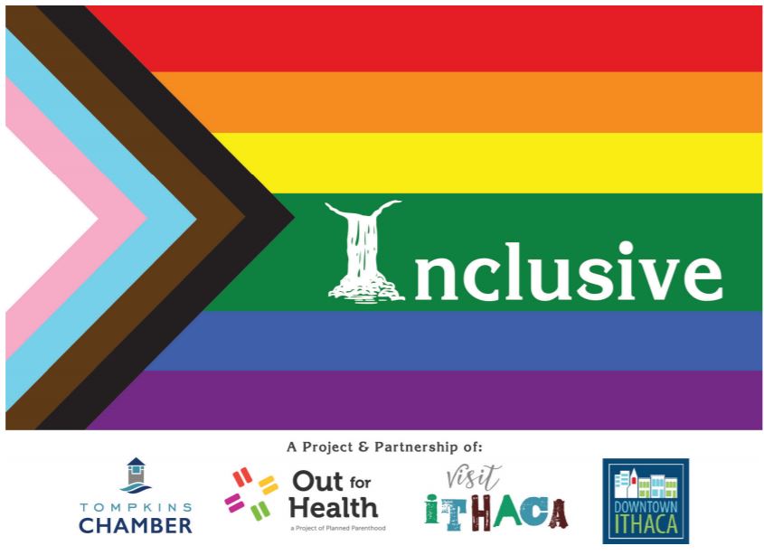 Inclusive Space Decals For Local Businesses And Organizations That Welcome Lgbtq People And 